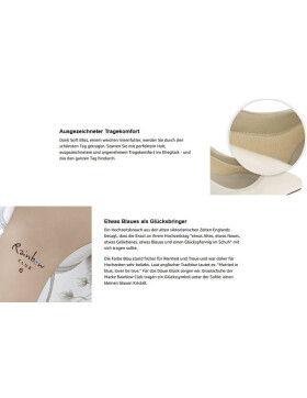 Brautschuhe Margie Ivory Satin/ Fine Glitter Gr.SALE 38,5