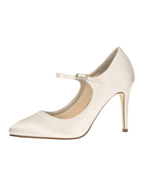 Brautschuhe Hana Ivory Satin SALE