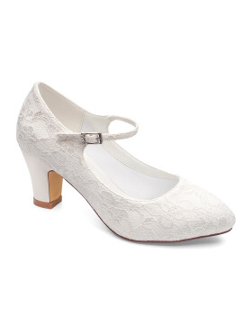 Brautschuhe Agnes Ivory Satin / G.Westerleigh
