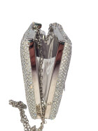 Clutch /Brauttasche Lina - mit Strasssteinen/ Silber