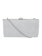 Damen Clutch Brauttasche Anna in Silber