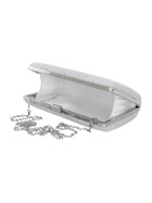 Damen Clutch Brauttasche Anna in Silber