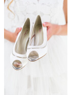 Brautschuhe Cressida Ivory Satin