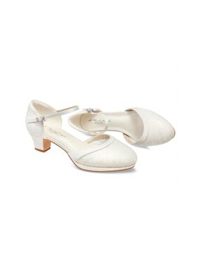 Brautschuhe Berta Ivory Satin 42 Gr / G.Westerleigh SALE