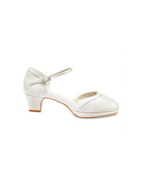 Brautschuhe Berta Ivory Satin 42 Gr / G.Westerleigh SALE