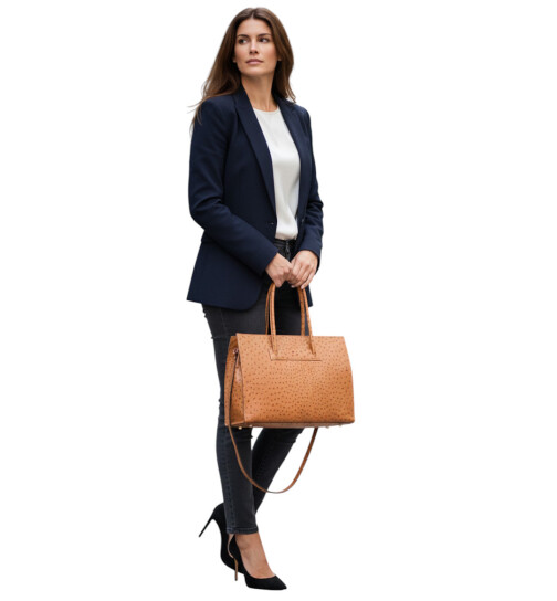 Leder Damen Tasche, Aktentasche, Business Tasche, Schultertasche italienische Handarbeit