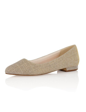Brautschuhe Lauri Gold  Metallic
