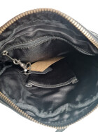 Bear Design Tasche Umh&auml;ngetasche Crossbody " Robin" CL35952 gewaschenes Leder in Used Look Blau