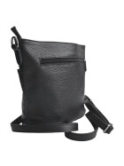 Damen Leder Tasche , Schultertasche klein, Italienische Umhängetasche mit Henkel, Beuteltasche Leder, Lederbeutel Italienische Handarbeit