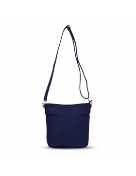 Damen Leder Tasche blau, Schultertasche klein, Italienische Umhängetasche mit Henkel, Beuteltasche Leder, Lederbeutel Italienische Handarbeit