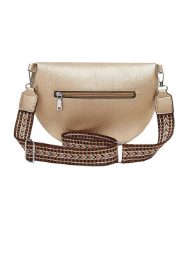 Trendige Funktionale Leder Damen Umh&auml;ngetasche mittelgro&szlig;, Brusttasche, G&uuml;rteltasche, H&uuml;fttasche mit Gurt