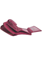 Old River Damen Leder Geldbörse Klein, Damen Portemonnaie, Lederbörse Vintage pink
