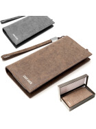 Damen Leder Geldb&ouml;rse, Portemonnaie, Brieftasche, Geldb&ouml;rse mit Gelenkschlaufe