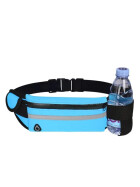 Sport-Hüfttasche, Fitness -Lauf-Gürteltasche, Aufbewahrungs-Hüfttasche Für Laufen Im Freien, Radfahren, Wandern Und Mehr hellblau