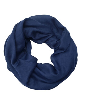 Damen Loop Schal Unifarben, Schlauchschal d&uuml;nn, Halstuch Rundschal weiche Viskose /Baumwolle