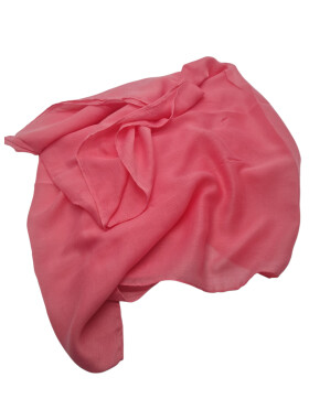 Damen Loop Schal Rosa, Schlauchschal dünn, Halstuch Rundschal weiche Viskose /Baumwolle