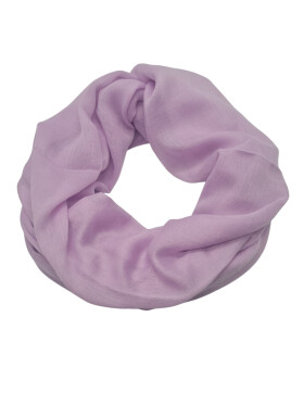 Damen Loop Schal Violett, Flieder, Schlauchschal dünn, Halstuch Rundschal weiche Viskose /Baumwolle