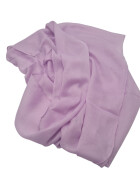 Damen Loop Schal Violett, Flieder, Schlauchschal dünn, Halstuch Rundschal weiche Viskose /Baumwolle