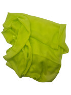 Damen Loop Schal Neon Grün, Schlauchschal dünn, Halstuch Rundschal weiche Viskose /Baumwolle