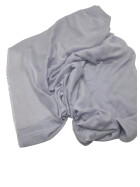 Damen Loop Schal Grau,leichter d&uuml;nner Schal, Halstuch weiche Viskose/ Baumwolle Grau