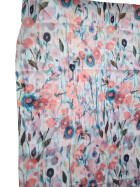 Damen Loop Schal, Schlauchschal mit Blumen, Schmetterlingen, Muscheln dünnes Halstuch, leichter Rundschal Tücher aus weicher Viskose/Baumwolle