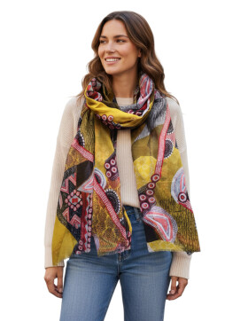 Damen Schal & Tücher leicht bunt, modischer...