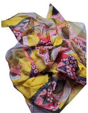 Damen Schal & Tücher leicht bunt, modischer Schal,Halstuch weich dünn Baumwolle/Viskose