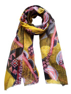 Damen Schal & Tücher leicht bunt, modischer Schal,Halstuch weich dünn Baumwolle/Viskose