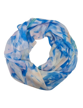 Damen Loop Schal Bunt, Schlauchschal dünn, Halstuch bunt, Rundschal Tücher Herz Muster ,weiche Viskose