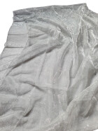 Damen Loop Schal, Schlauchschal Glitzer, dünner Halstuch, Rundschal Tücher Unifarbe Hellgrau/Silber