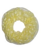 Damen Loop Schal, Schlauchschal Dünn Lüftig Unifarbe Gelb, Halstuch Rundschal Viskose