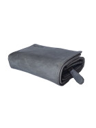 Old River Damen Leder Geldbörse, Damen Portemonnaie RFID Schutz Geldbeutel mit viel Fächer Grau