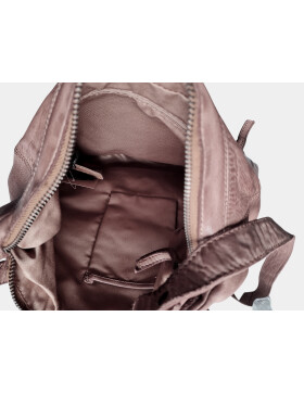 " Anna "Bear Design Leder Tasche Shopper Schultertasche echtes Leder Vintage Look CL 32612 Braun