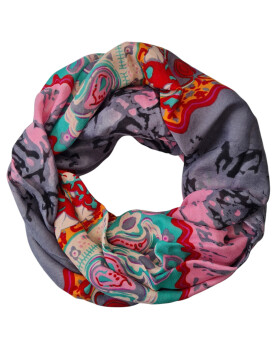 Damen Loop Schal, Schlauchschal, leichter Damen Halstuch,...