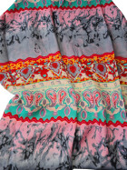 Damen Loop Schal, Schlauchschal, leichter Damen Halstuch, Rundschal  Bunt