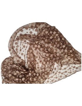 Damen Loop Schal Taupe, Schlauchschal Dünn Lüftig Unifarben, Halstuch Rundschal Baumwolle/ Seide