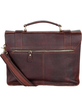 Leder Messenger Laptop Tasche Umhängetasche 13 Zoll...