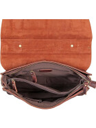Leder Messenger Laptop Tasche Umhängetasche 13 Zoll Unisex
