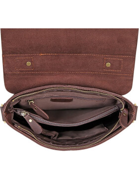 Leder Umhängetasche Herren Pochette Cross Body Vintage Leder