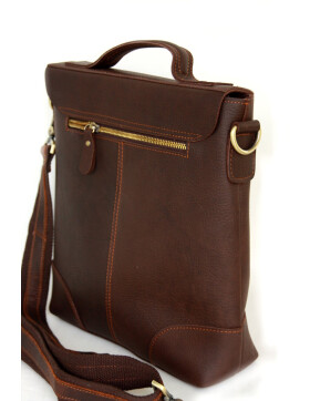 Leder Umhängetasche Herren Pochette Cross Body Vintage Leder
