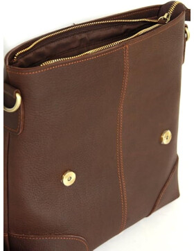 Leder Umhängetasche Herren Pochette Cross Body Vintage Leder