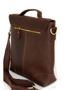 Leder Umhängetasche Herren Pochette Cross Body Vintage Leder