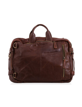 Leder Messenger Laptop Tasche Umhängetasche Rücksack 13 Zoll Unisex