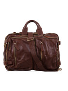 Leder Messenger Laptop Tasche Umhängetasche Rücksack 13 Zoll Unisex