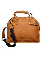 Leder Messenger  Damen Laptop Tasche Umhängetasche 16 Zoll