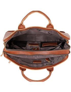 Leder Messenger  Laptop Tasche Umhängetasche 17 Zoll Vintage College Unitasche Bürotasche
