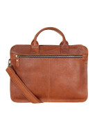 Leder Messenger  Laptop Tasche Umhängetasche 15 Zoll Vintage College Unitasche Bürotasche