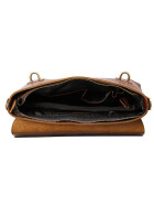 Leder Akten - / Dokumententasche Lehrertasche Laptop Messenger Bag 15 Zoll Braun