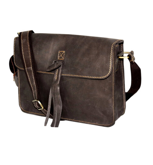 Ledertasche Umhängetsche, kleine Messenger Bag, Damen Cross Body echtes Leder Vintage