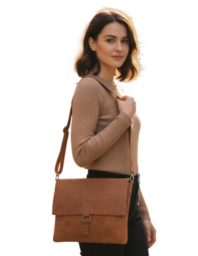 Damen Wildledertasche mittelgroß, Wildleder...